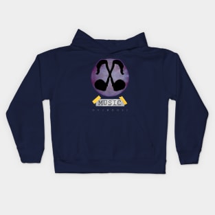 music overdose Kids Hoodie